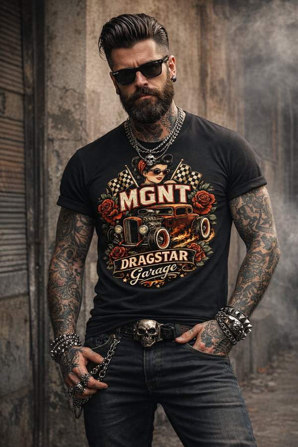 MGNT Dragstar Garage Herren T-Shirt